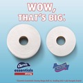 Cleaning & Janitorial Supplies | Charmin 80370672 Essentials Strong 1-Ply Septic Safe Bathroom Tissue - White (4/Carton) image number 7