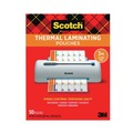 Office Jansan | Scotch TP3854-50 9 in. x 11.5 in. 3 mil Laminating Pouches - Gloss Clear (50/Pack) image number 0