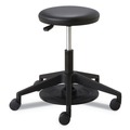  | Safco 3437BL 19.25 in. to 24.25 in. Seat Height Supports Up to 250 lbs. Lab Stool - Black image number 0