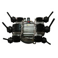 Portable Air Compressors | California Air Tools CAT-15033CR 220V 13 Amp 15 Gal. Ultra Quiet and Oil-Free Continuous Air Compressor image number 4
