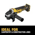 Angle Grinders | Factory Reconditioned Dewalt DCG405BR 20V MAX XR Lithium-Ion Brushless Slide Switch 4.5 in. Cordless Small Angle Grinder with KICKBACK BRAKE (Tool Only) image number 4