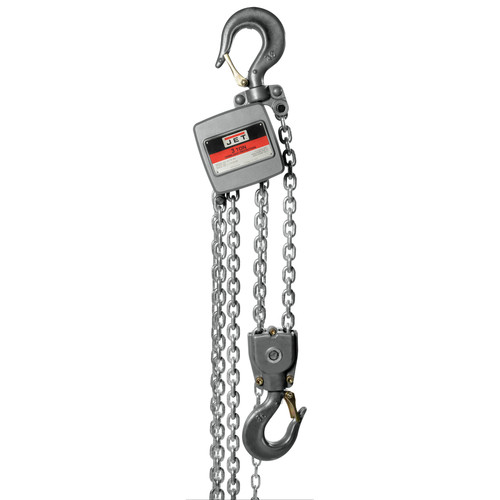 JET 133330 AL100 Series 3 Ton Capacity Aluminum Hand Chain Hoist with 30 ft. of Lift image number 0