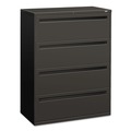 Office & Office Supplies | HON H794.L.S Brigade 700 Series Four-Drawer 42 in. x 18 in. x 52.5 in. Lateral File - Charcoal image number 0