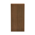  | Alera ALEVA636632WA 31.75 in. x 14 in. x 64.75 in. Valencia Series 5-Shelf Bookcase - Modern Walnut image number 3