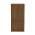  | Alera ALEVA636632WA 31.75 in. x 14 in. x 64.75 in. Valencia Series 5-Shelf Bookcase - Modern Walnut image number 3