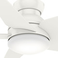 Ceiling Fans | Casablanca 59354 52 in. Isotope Fresh White Ceiling Fan with Light and Wall Control image number 4