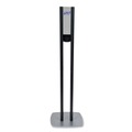 Labor Day Sale! Save $30 off $199! | PURELL 7218-DS ES8 13.5 in. x 5 in. x 28.5 in. 1,200 mL Hand Sanitizer Floor Stand with Dispenser - Graphite/Silver (1/Carton) image number 1