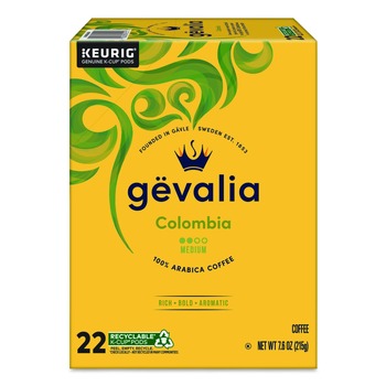 Gevalia K-Cup Pods - Colombia (22/Box)