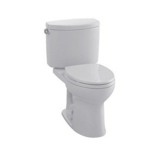 Toilets | TOTO CST454CEFG#11 Drake II Elongated 2-Piece Floor Mount Toilet (Colonial White) image number 0