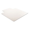  | Deflecto CM17233 ExecuMat All-Day Use 45 in. x 53 in. Chair Mat for High Pile Carpet - Clear image number 1