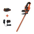 Hedge Trimmers | Black & Decker LHT321 20V MAX POWERCUT Lithium-Ion 22 in. Cordless Hedge Trimmer Kit (1.5 Ah) image number 1