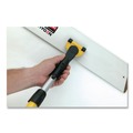 Mops | Rubbermaid Commercial HYGEN FGQ56000YL00 HYGEN 17 in. Quick Connect Single-Sided Aluminum Wet/Dry Mop Frame - Yellow image number 4