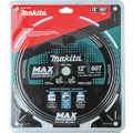 Miter Saw Blades | Makita B-66983 12 in. 60T Carbide-Tipped Max Efficiency Miter Saw Blade image number 3
