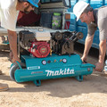 Portable Air Compressors | Makita MAC5501G 5.5 HP 10 Gallon Oil-Lube Wheelbarrow Air Compressor image number 10