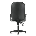 Basyx HVST331 T-Arm High-Back Executive Chair - Black image number 3