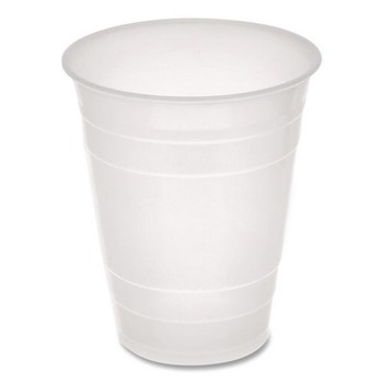Pactiv Corp. YE160 16 oz Plastic Drink Cups - Translucent (960/Carton)