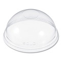Food Service | Dart DNR626 5.5 oz to 26 oz Plastic Dome Lid - Clear (1000/Carton) image number 0