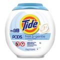 Cleaning & Janitorial Supplies | Tide 80870579 PODS 63 oz. Tub HE Compatible Laundry Detergent - Free and Gentle (4/Carton) image number 1