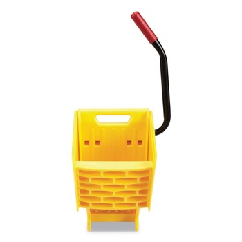 Rubbermaid Commercial WaveBrake 2.0 Plastic Side-Press Wringer - Yellow