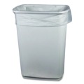 Trash Bags | Boardwalk Z4833LNKR01 16 Gallon 8 mic 24 in. x 33 in. Perforated Roll High-Density Can Liners - Natural (1000/Carton) image number 3