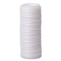 Cups and Lids | Eco-Products EP-ECOLID-W 10 - 20 oz. EcoLid Renewable/Compostable Hot Cup Lid - White (800/Carton) image number 0