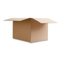 Office Jansan | Universal UFS181818 18 in. x 18 in. x 18 in. Regular Slotted Container Cubed Fixed-Depth Shipping Boxes - Brown Kraft (20/Bundle) image number 2