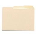 Office Jansan | Smead 57030 1/3-Cut Top Tab Blank 5 in. x 8 in. Card Guides - Manila (100/Box) image number 1