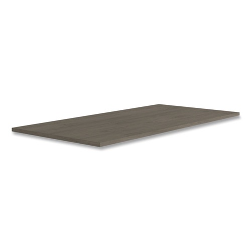 Office Desks & Workstations | Alera ALESV9648WA 96 in. x 48 in. x 1.5 in. Seville Rectangular Conference Table Top - Walnut image number 0