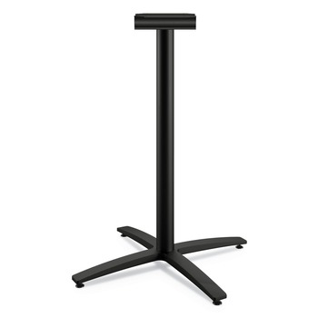 HON HBTTX42S.CBK Between 26.18w x 41.12h Standing-Height X-Base for 30 in. to 36 in. Table Tops - Black