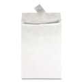 Labor Day Sale! Save $30 off $199! | Survivor QUAR4450 10 in. x 15 in. #15 Square Flap Redi-Strip Closure 18 lbs. Tyvek Open End Expansion Mailers - White (100/Carton) image number 0