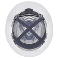  | MSA 10215837 V-Gard C1 Fas-Trac III Full Brim Non-Vented Hard Hat - White image number 6