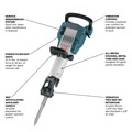 Demolition Hammers | Factory Reconditioned Bosch 11335K-RT 35 lb. Breaker Hammer JACK image number 3