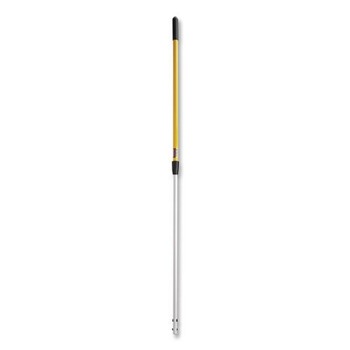 Rubbermaid Commercial HYGEN 48 in. - 72 in. HYGEN Quick-Connect Extension Handle - Yellow/Black