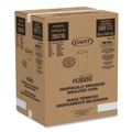 Food Trays, Containers, and Lids | Dart 20U16ESC 20 oz. Fusion Escape Foam Hot/Cold Cups - Brown/Black (500/Carton) image number 4