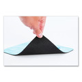 Office Jansan | Allsop 31624 8.5 in. x 8 in. Naturesmart Mouse Pad - Leaf Raindrop Design image number 1