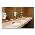 Soap Dispensers | Dial Professional 17000 16664 Fit X2 5.25 in. x 4 in. x 10.5 in. 1.2 L Manual Dispenser - Ivory (3/Carton) image number 9