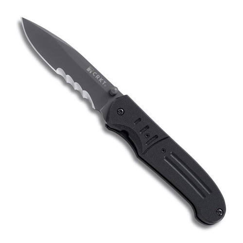  | CRKT 6865 Ignitor T Combination Edge EDC Folding Knife image number 0
