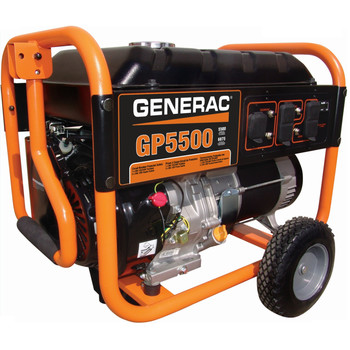 Factory Reconditioned Generac GP5500 GP Series 5,500 Watt Portable Generator