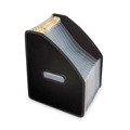 Office Jansan | C-Line 58810 10 in. Expansion 13 Sections 1/12-Cut Tabs Vertical Expanding File - Letter Size, Black image number 1