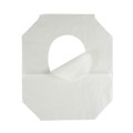 Cleaning & Janitorial Supplies | Boardwalk BWKK1000B 14.17 in. x 16.73 in. Premium Half-Fold Toilet Seat Covers - White (250/Sleeve, 4 Sleeves/Carton) image number 3