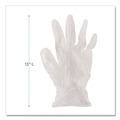 Disposable Gloves | Boardwalk BWK365SCT 2.6 mil 9.5 in. Long Powder-Free General Purpose Vinyl Gloves - Small, Clear (100/Box, 10 Boxes/Carton) image number 9