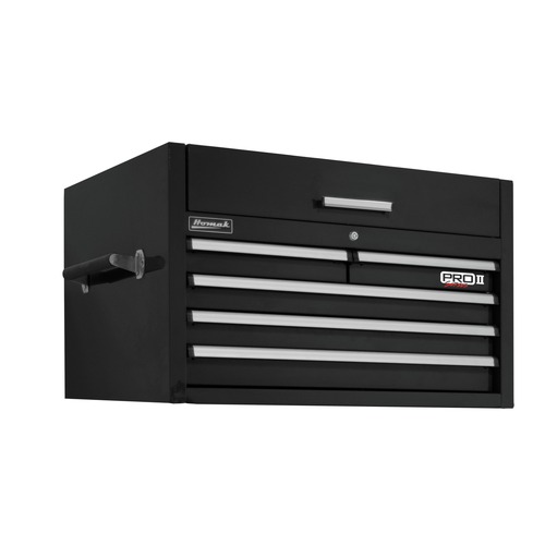 Tool Chests | Homak BK02036052 36 in. Pro 2 5-Drawer Top Chest (Black) image number 0