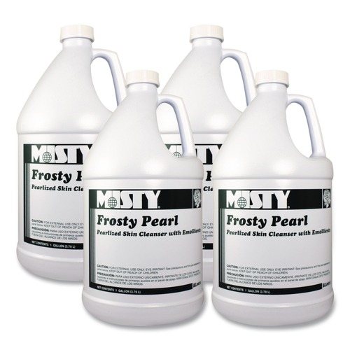 Bulk Savings Pricing 2 | Misty 1038793 1 Gallon Frosty Pearl Soap Moisturizer - Floral Bouquet Scent (4/Carton) image number 0
