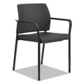 Office Chairs | HON HSGS6.F.B.CU10.CBK 23.25 in. x 22.25 in. x 32 in. Accommodate Series Guest Chair with Fixed Arms - Black/Charblack  (2/Carton) image number 0