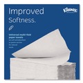 Cleaning & Janitorial Supplies | Kleenex 01890 9.2 in. x 9.4 in. 1-Ply Multi-Fold Paper Towels - White (2400/Carton) image number 4