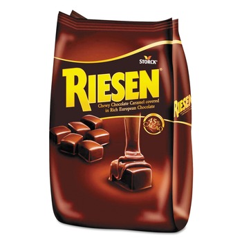 Riesen 30 oz. Bag Chocolate Caramel Candies