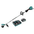 String Trimmers | Makita GRU01M1 40V max XGT Brushless Lithium-Ion 15 in. Cordless String Trimmer Kit (4 Ah) image number 0