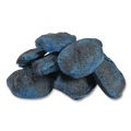 Cleaning Cloths | Boardwalk 96130-M-BWK 3 in. x 2.5 in. Steel Wool Soap Pads - Blue (12/Carton) image number 2