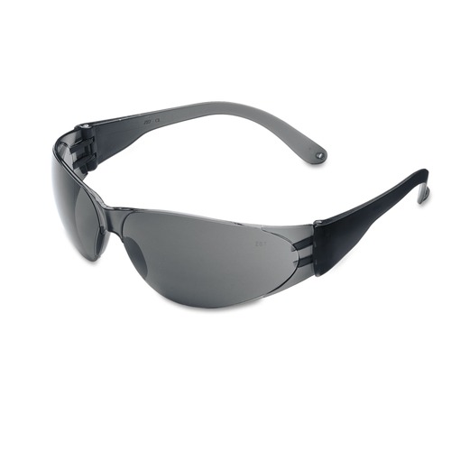 Eye Protection | MCR Safety CL112 Checklite Scratch-Resistant Safety Glasses - Gray Lens (12/Box) image number 0