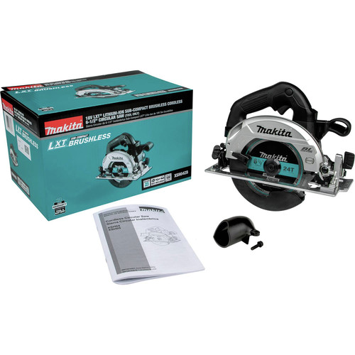Circular Saws | Factory Reconditioned Makita XSH04ZB-R 18V LXT Li-Ion Sub-Compact Brushless Cordless 6-1/2 in. Circular Saw (Tool Only) image number 0
